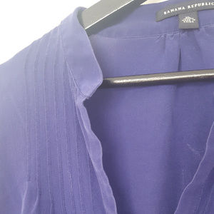 100% Silk Banana Republic blouse